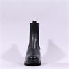 Wonders Toronto Pull On Gusset Boot - Black Leopard